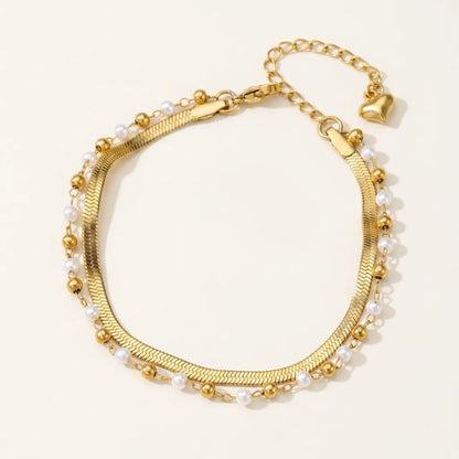 Golden Luxe Layered Anklet