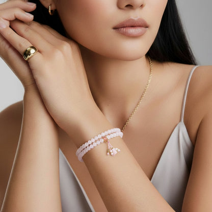 Blush Serenity Pearl Bracelet