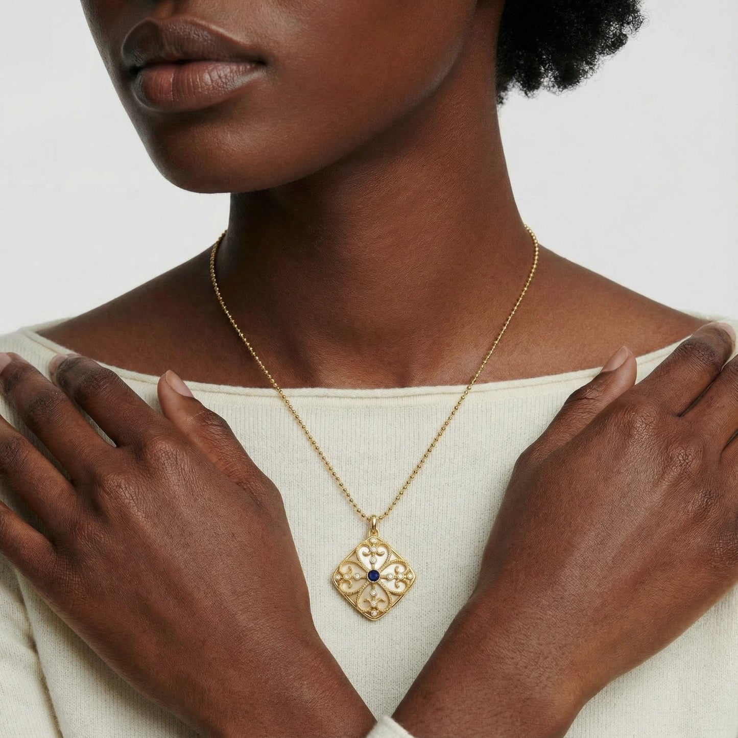 Celestial Wisdom Pendant Necklace