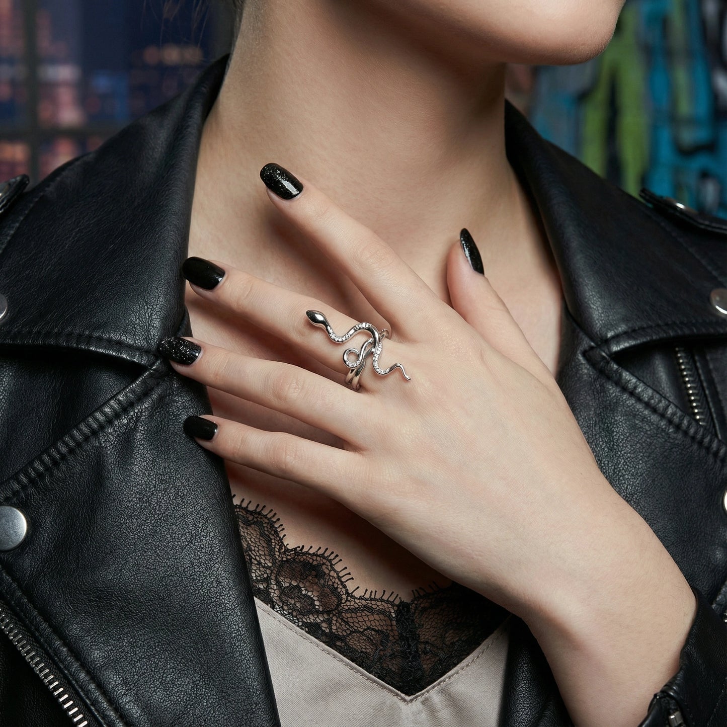 Celestial Serpent Ring