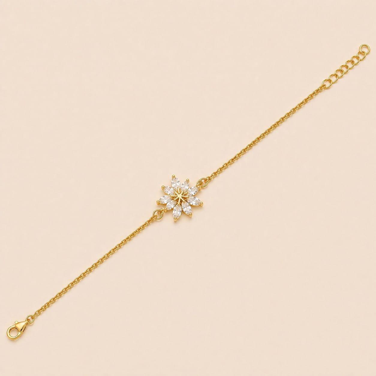 Starlight Bloom Anklet