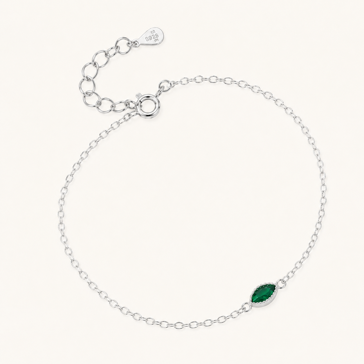 Emerald Luxe Anklet