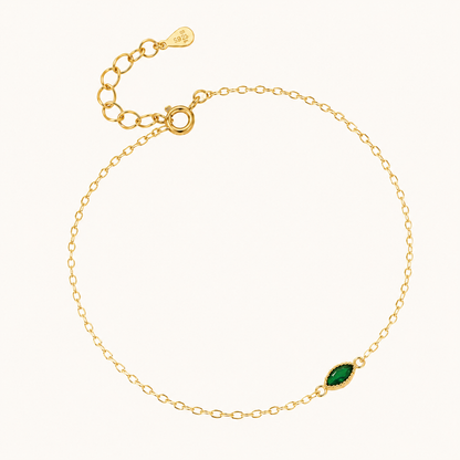 Emerald Luxe Anklet