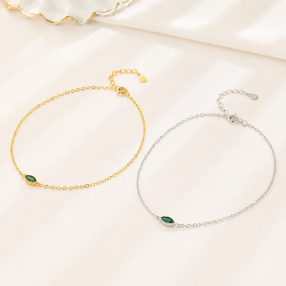 Emerald Luxe Anklet