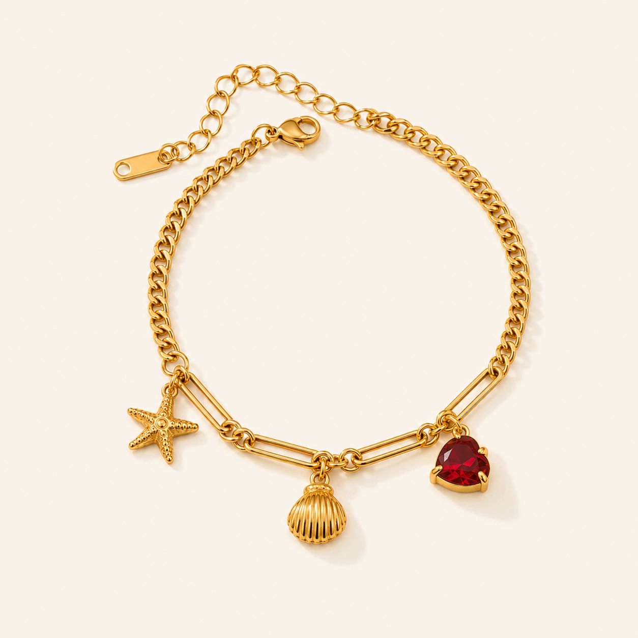 Ocean Charm Anklet