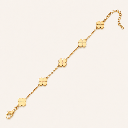 Liora Clover Charm Anklet