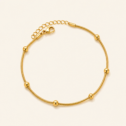Golden Sphere Anklet
