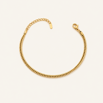 Golden Layered Chain Anklet