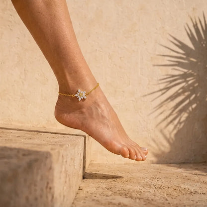 Starlight Bloom Anklet
