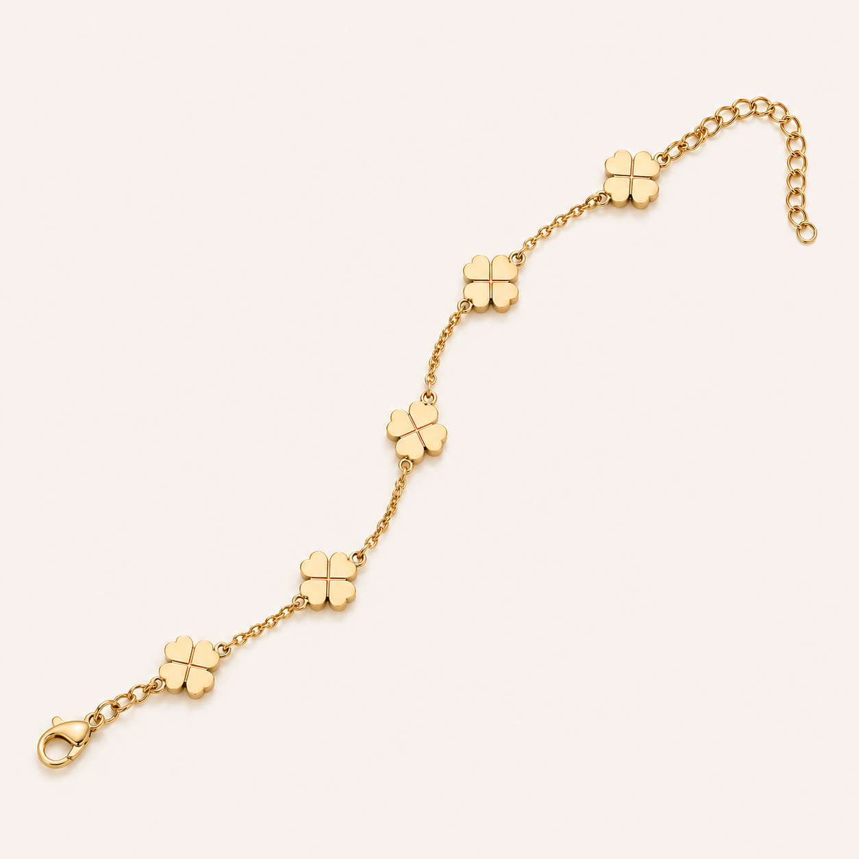 Liora Clover Charm Anklet