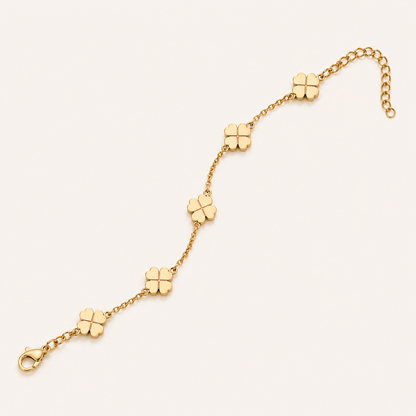 Liora Clover Charm Anklet