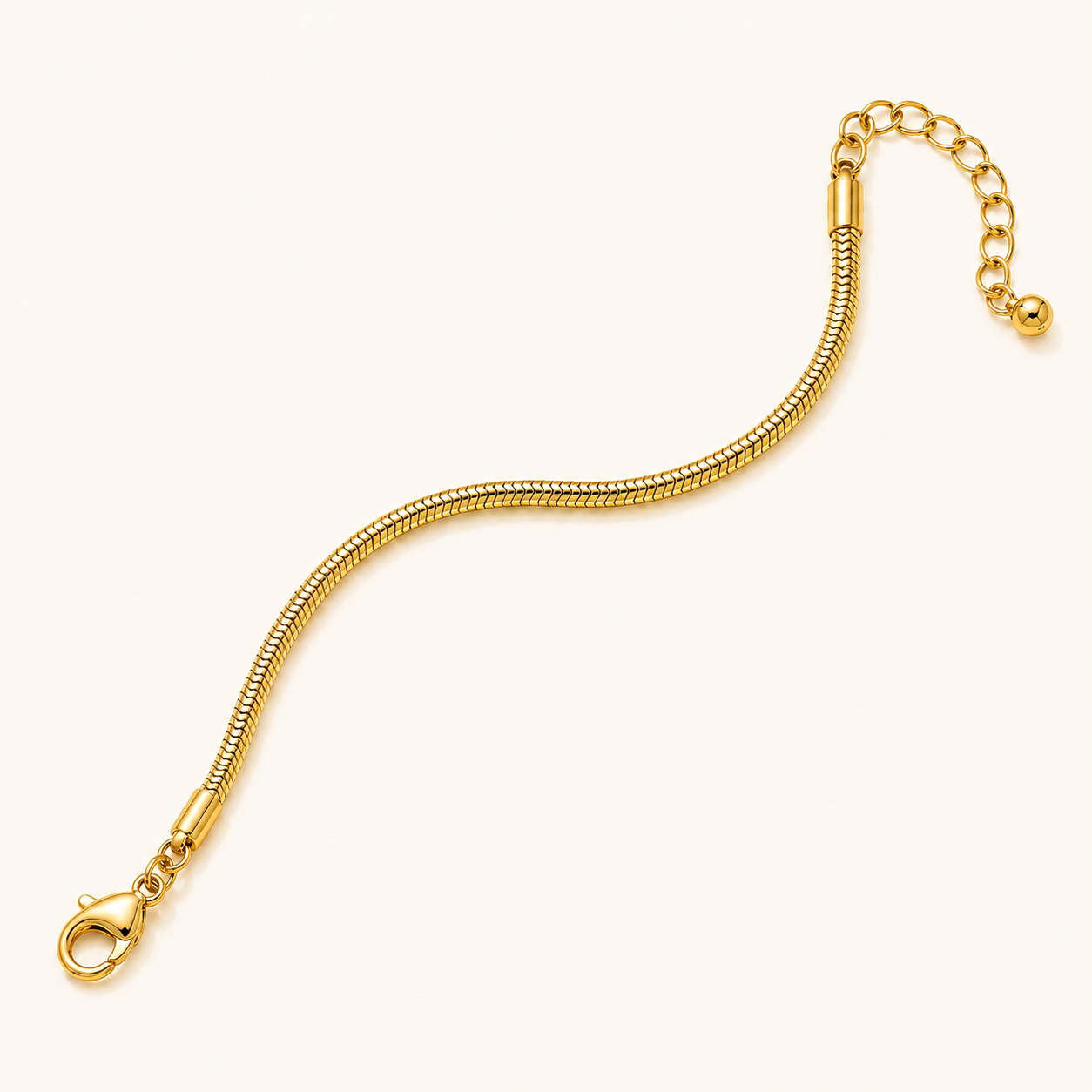 Golden Snake Chain Anklet